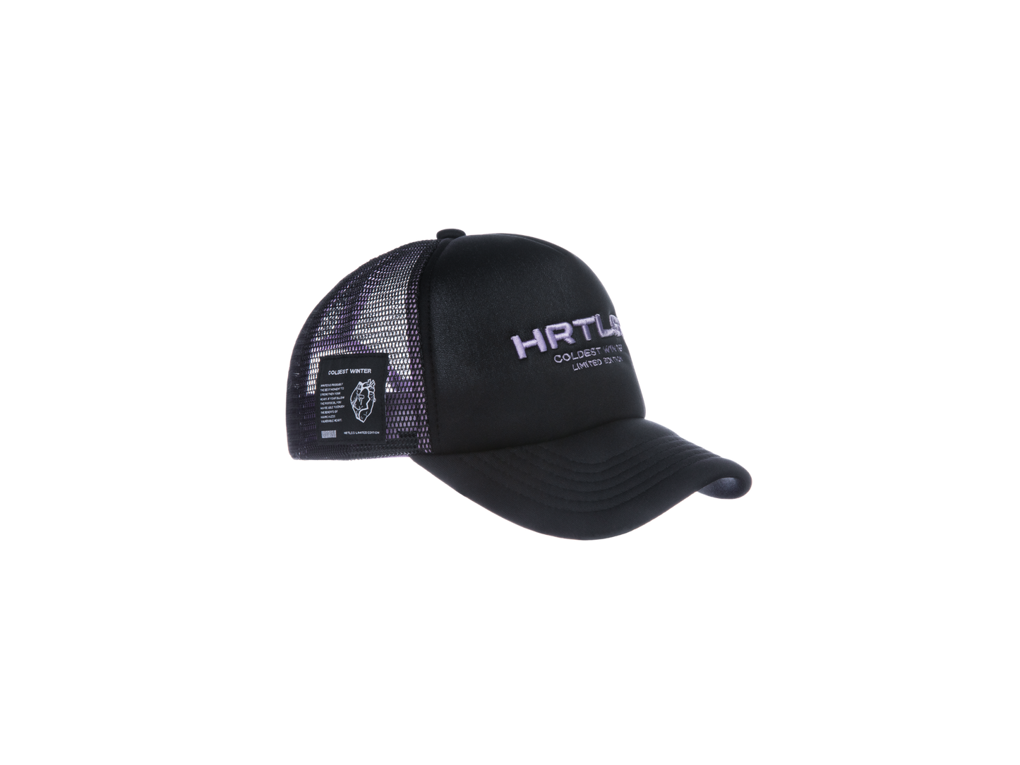 COLDEST WINTER TRUCKER CAP Dark version